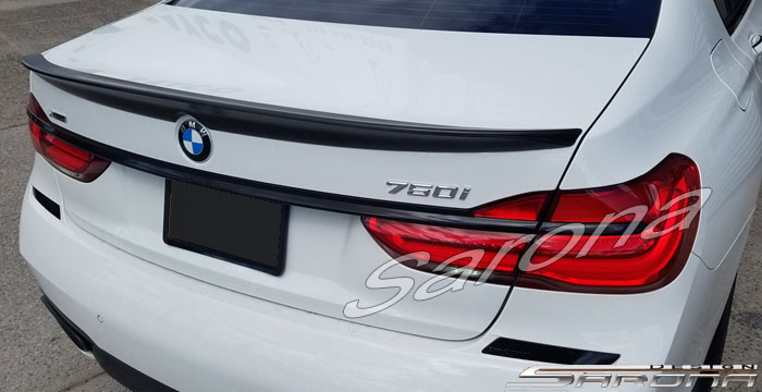 Custom BMW 7 Series  Sedan Trunk Wing (2016 - 2019) - $249.00 (Part #BM-130-TW)